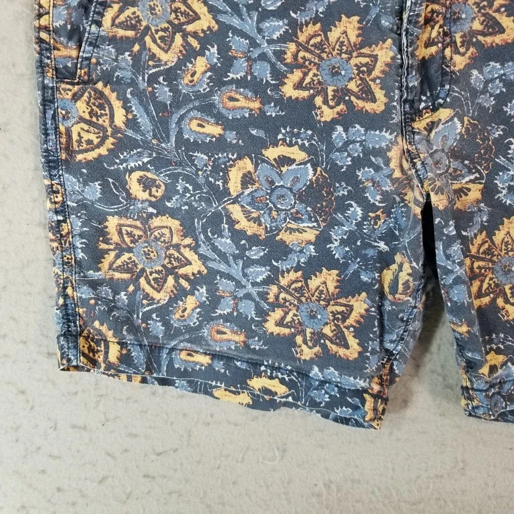 Dockers shorts men's large‎ blue floral outdoor beach Comfort waist
